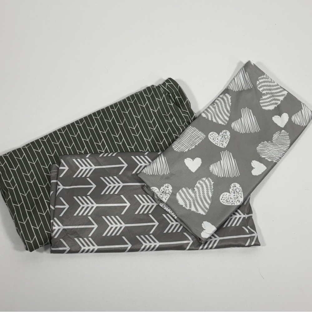 YOOFOSS Enfamil Gray Multi-Use Stretchy Nursing Cover Bundle Set of 3 OS Baby